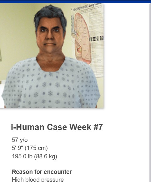 iHuman Case Week 7 – High Blood Pressure Study Guide